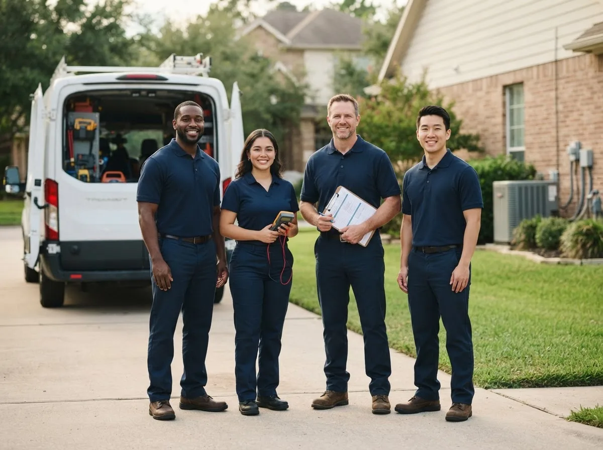 Certified HVAC technician near Grand Prairie, TX